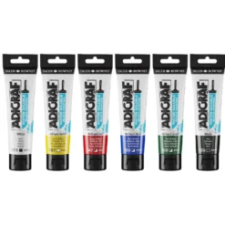 DALER-ROWNEY ADIGRAF wasserlösliche Linoldruckfarbe, 6er-Set