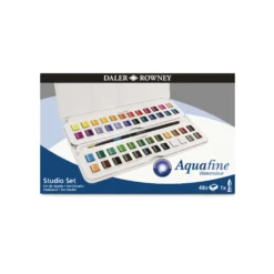 DALER-ROWNEY Aquafine Studio Aquarell 48er-Set