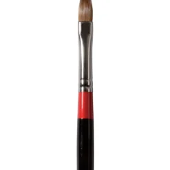 DALER-ROWNEY Georgian Rotmarderpinsel, Serie 66 flach + kurz