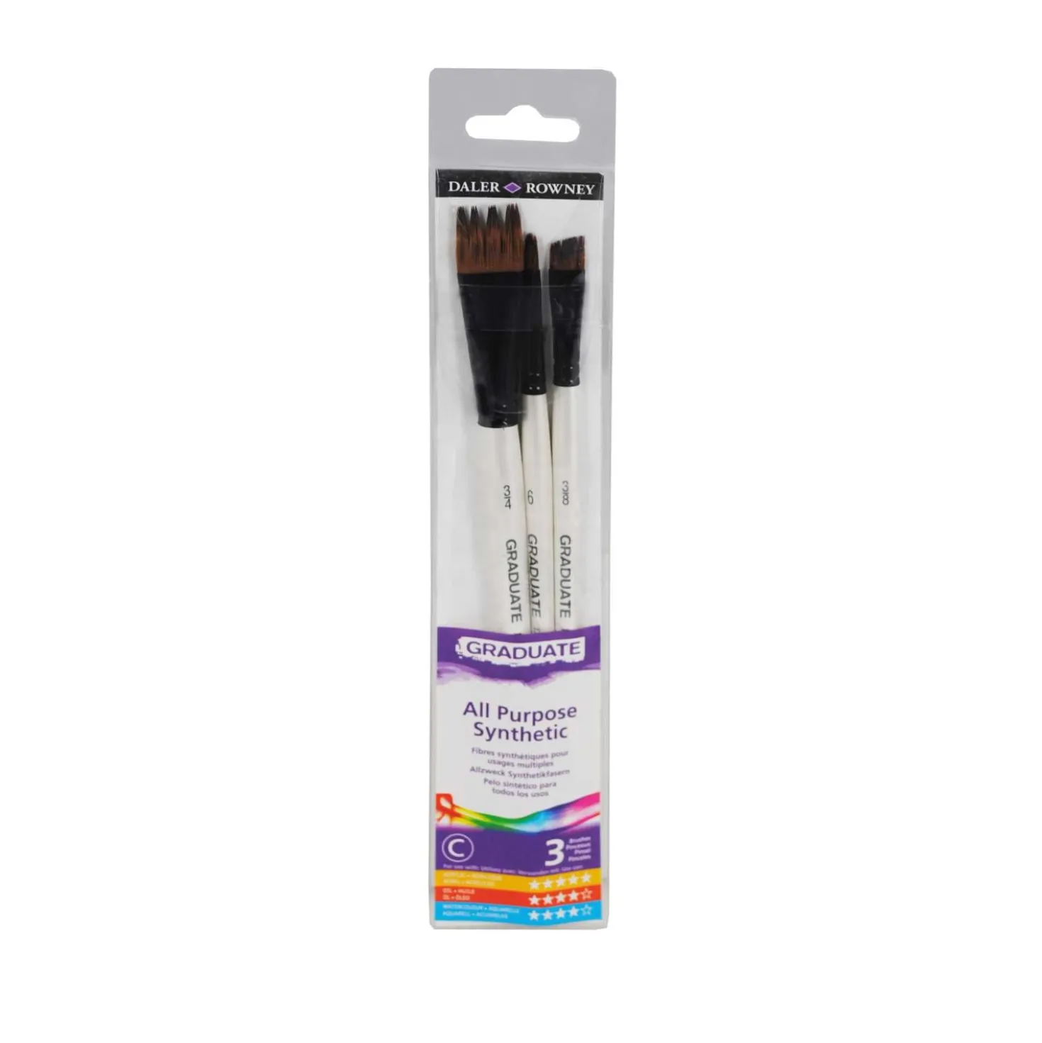 DALER-ROWNEY Graduate Kammpinsel-Set