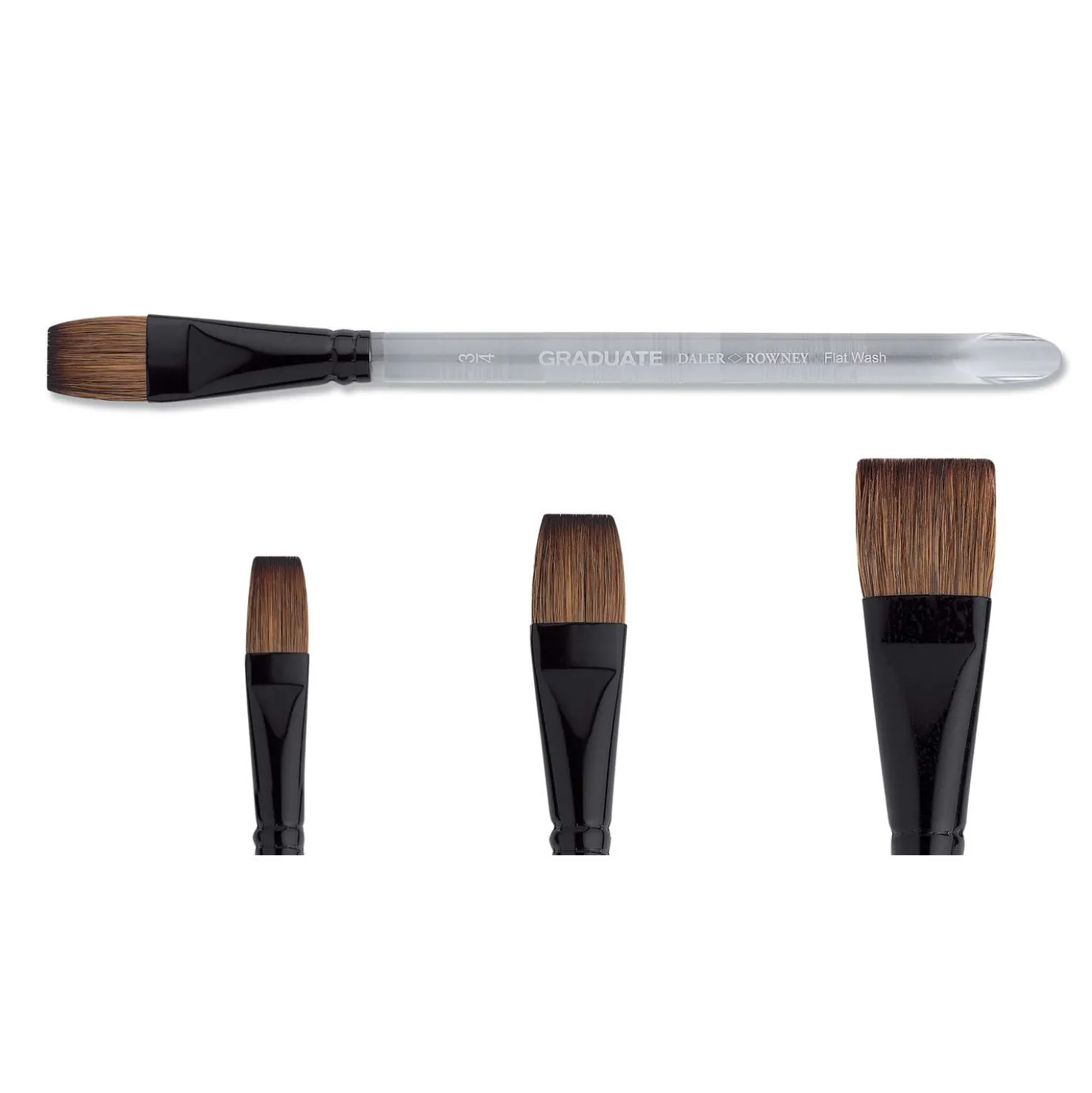 DALER-ROWNEY Graduate Verwaschpinsel, flach