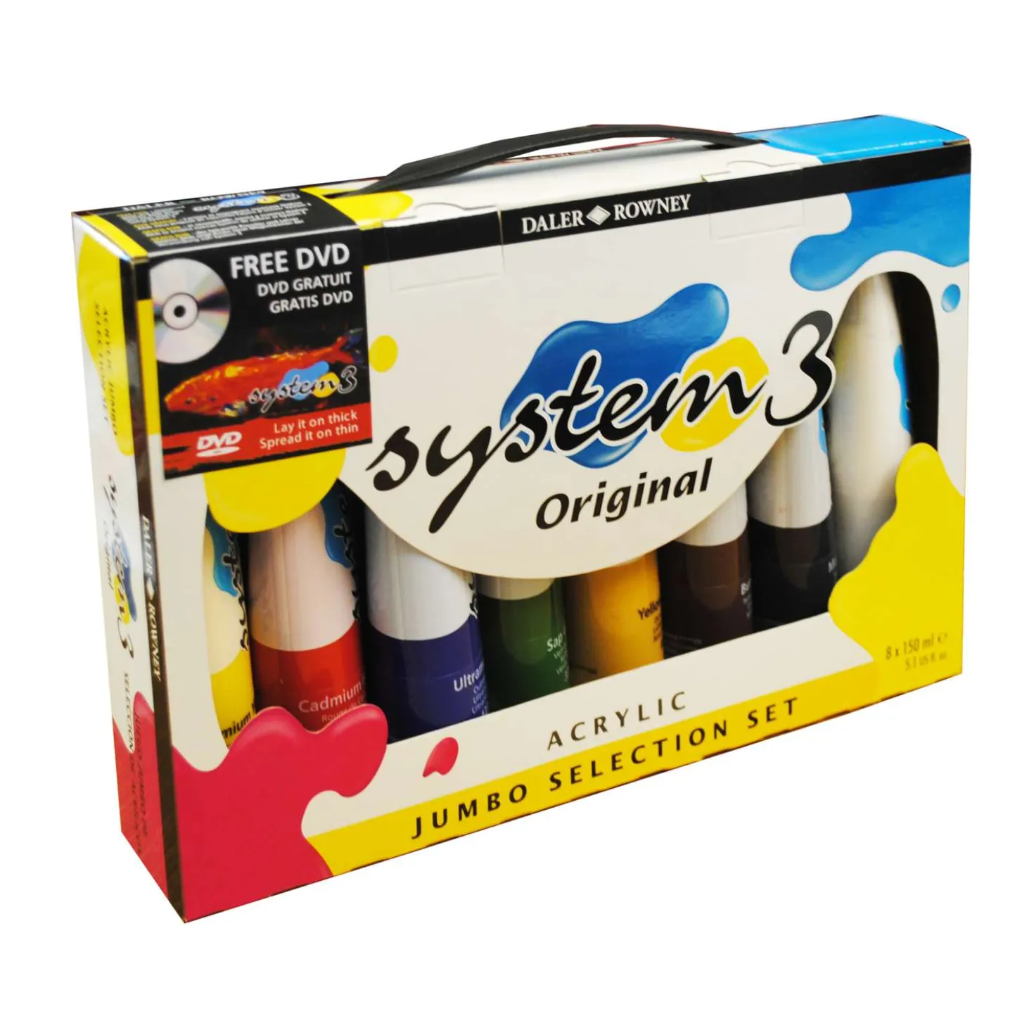 DALER-ROWNEY System3 Acrylfarben Starter- Set