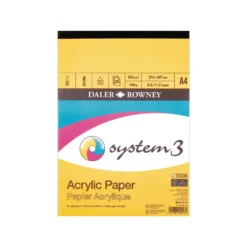 DALER-ROWNEY System3 Acrylmalblock