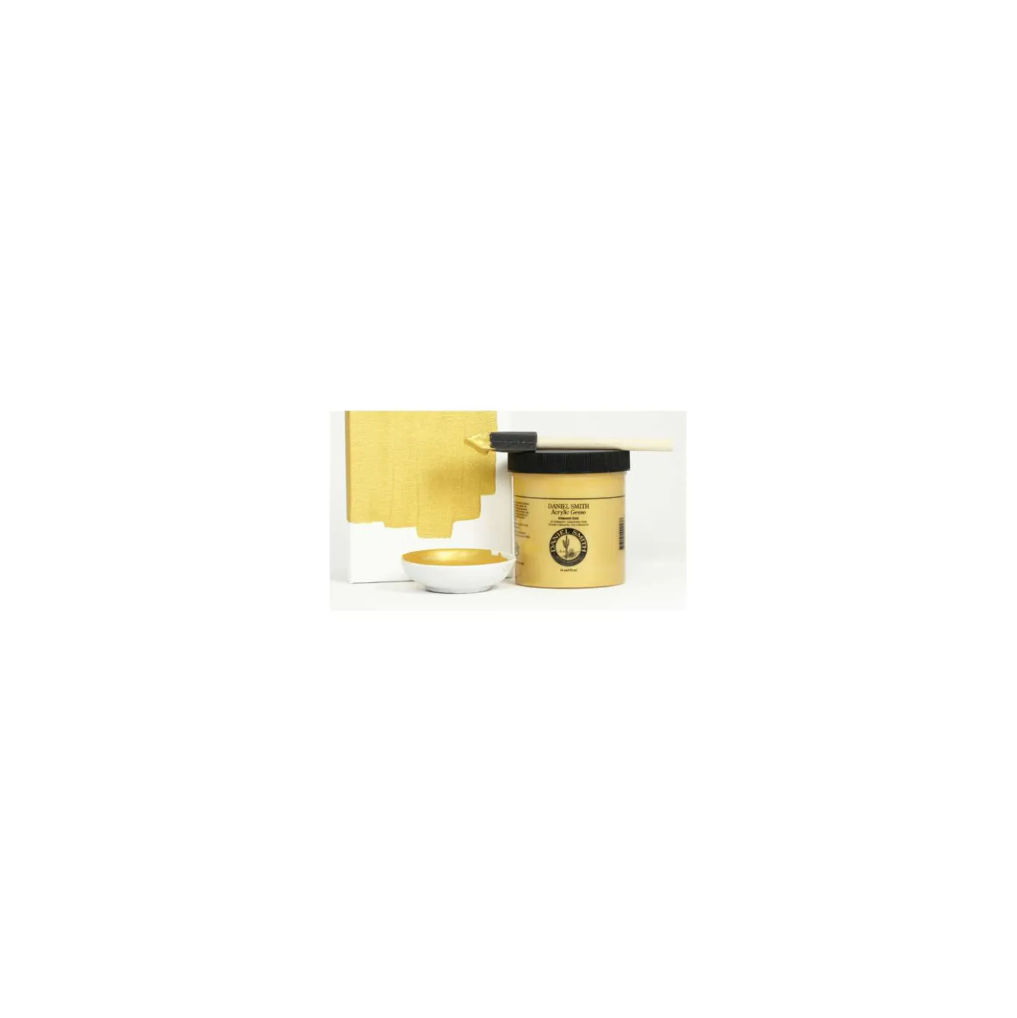 DANIEL SMITH Acryl-Gesso, Gold Irisierend