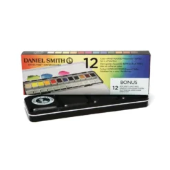 DANIEL SMITH Aquarell-Sets, halbe Näpfchen