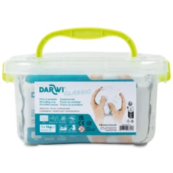 DARWI® CLASSIC selbsthärtende Modelliermasse Set, 4 × 1 kg