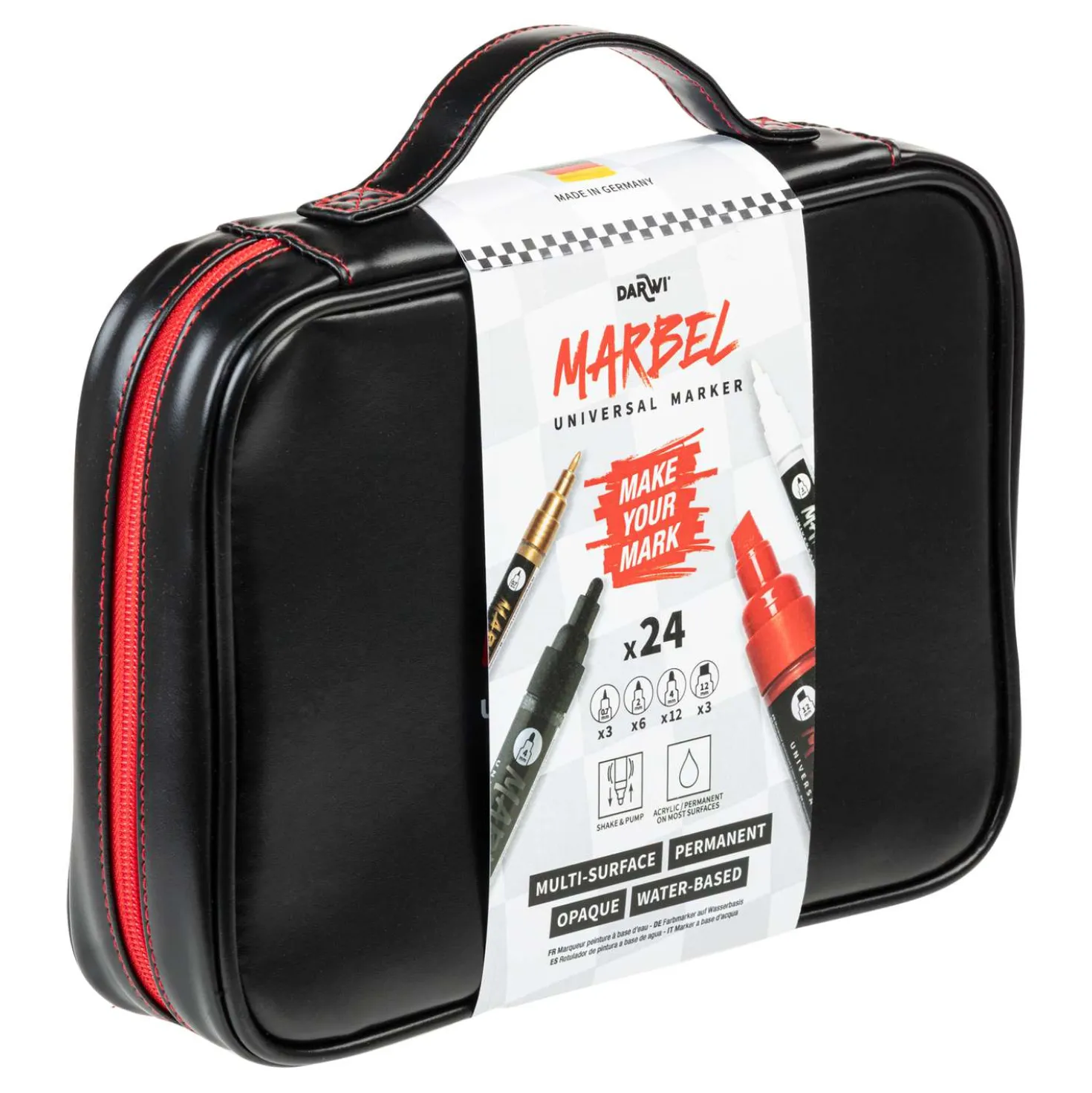 DARWI® MARBEL Universalmarker, 24er-Set