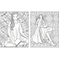 Das Fashion Malbuch für Erwachsene
