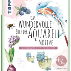 Das wundervolle Buch der Aquarell-Motive
