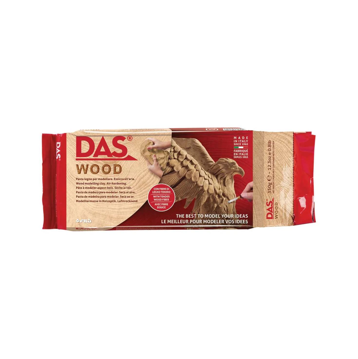DAS® Modelliermasse, wood