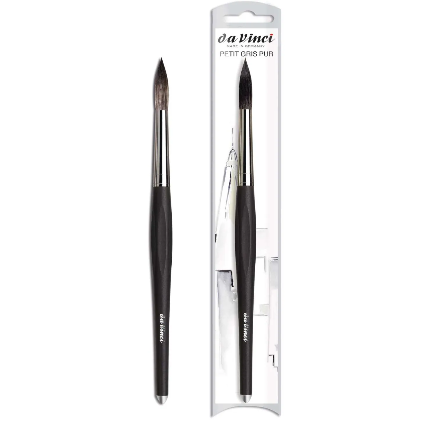 da Vinci Aquarellpinsel mit Ethergraf®-Metallspitze, Serie 599