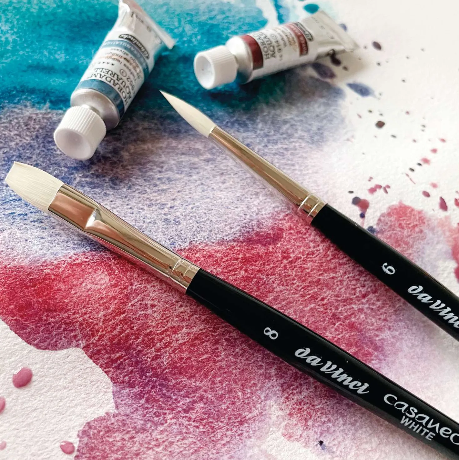 da Vinci Aquarellpinsel SUPERGRANULATION-Set, Serie 5391