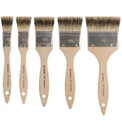 da Vinci Breite Haarpinsel, Serie 582, Dachshaarpinsel
