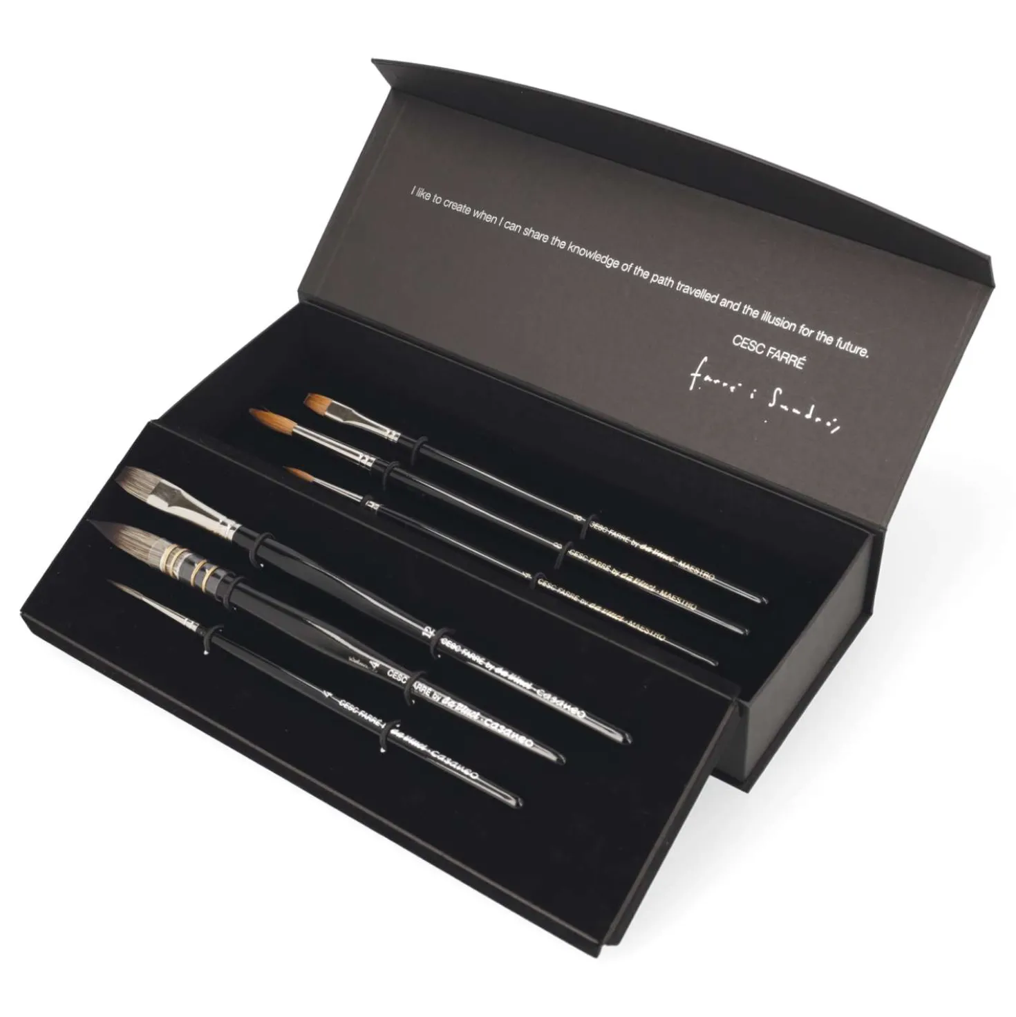 da Vinci CESC FARRÉ Serie 4012 Aquarellpinsel, Geschenk-Set