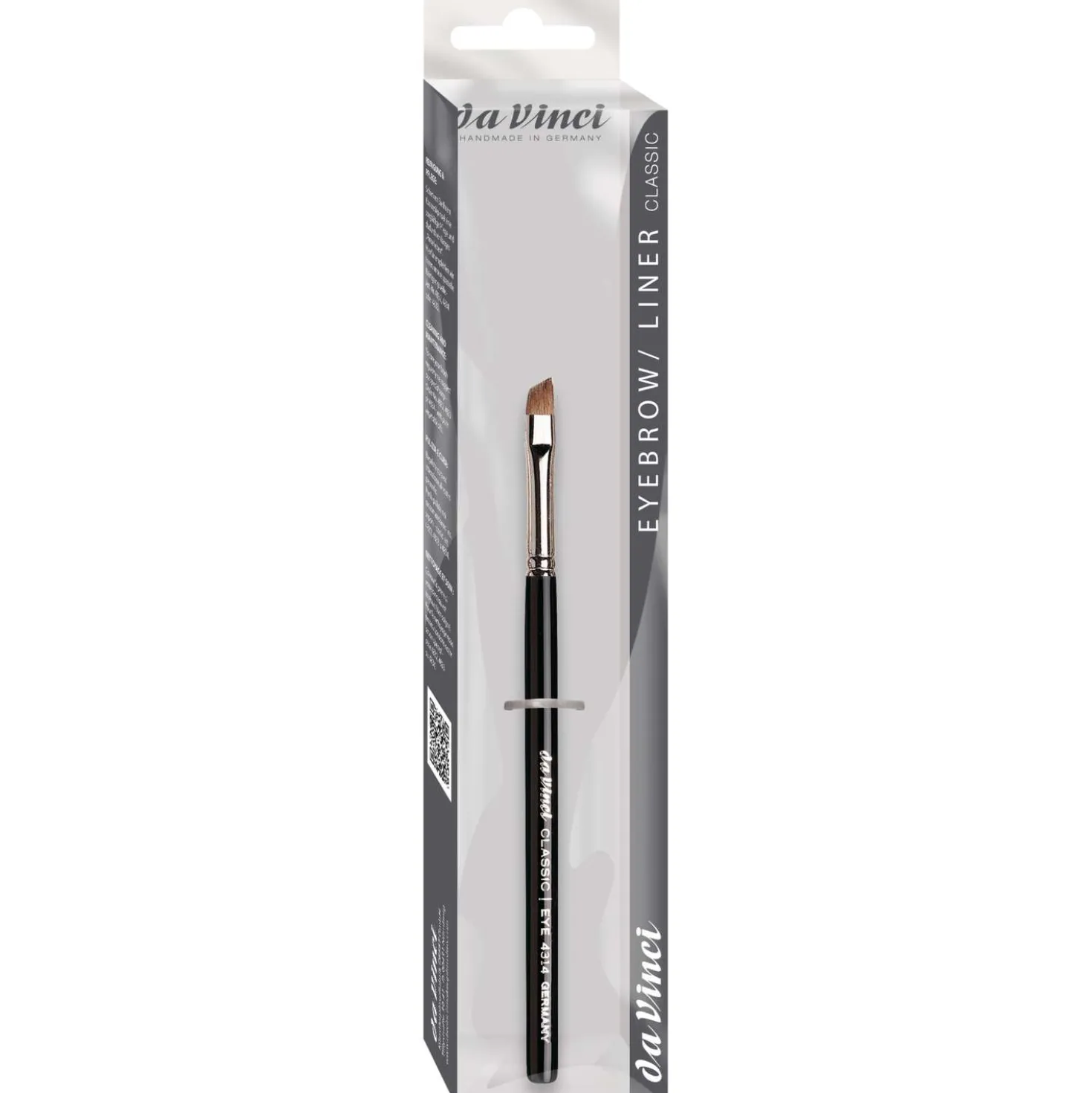 da Vinci CLASSIC Augenbrauenpinsel/Liner schräg, russische Rotmarderhaare, Serie 4314