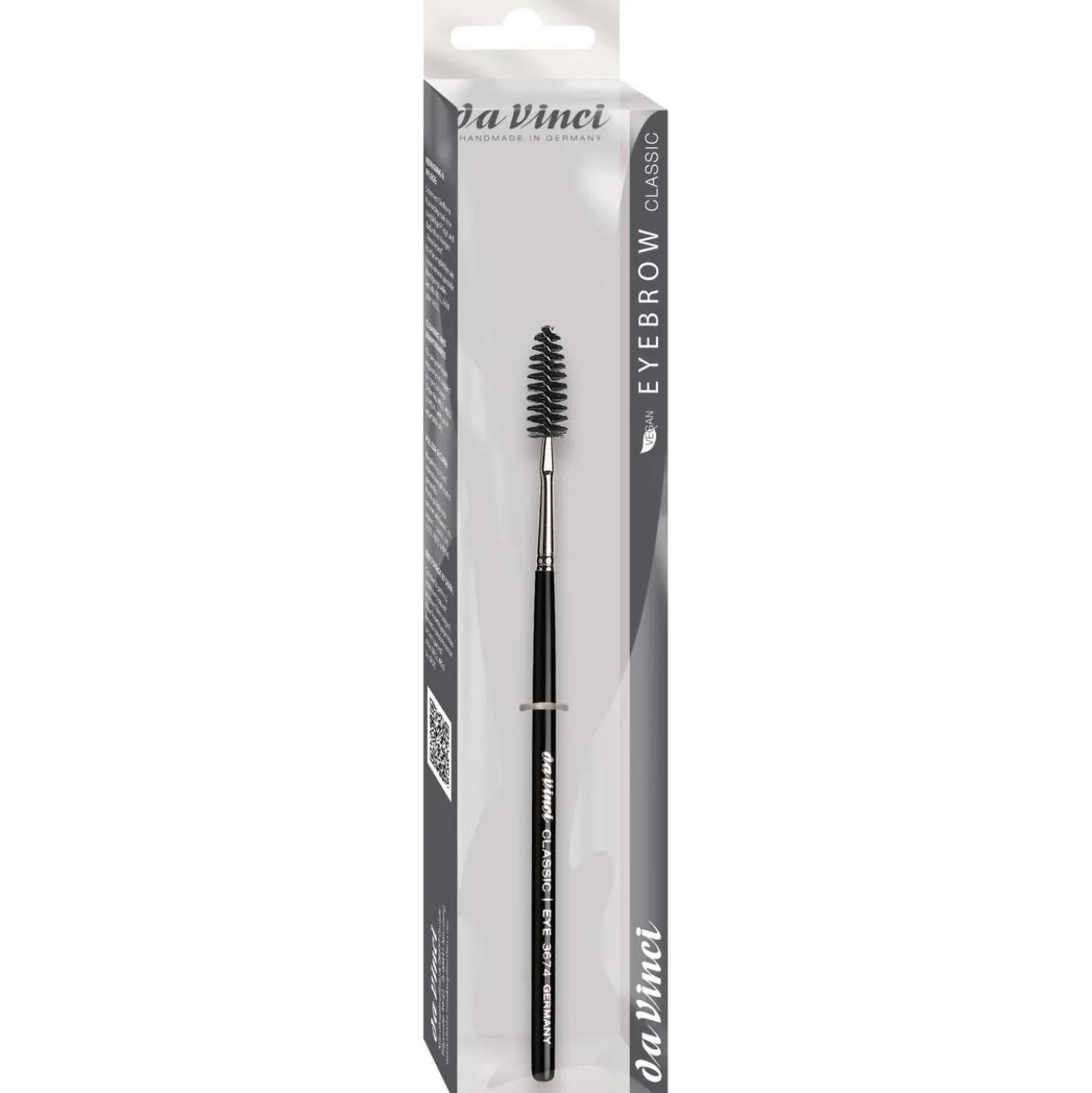 da Vinci CLASSIC Wimpern- und Brauenbürstchen Serie 3674