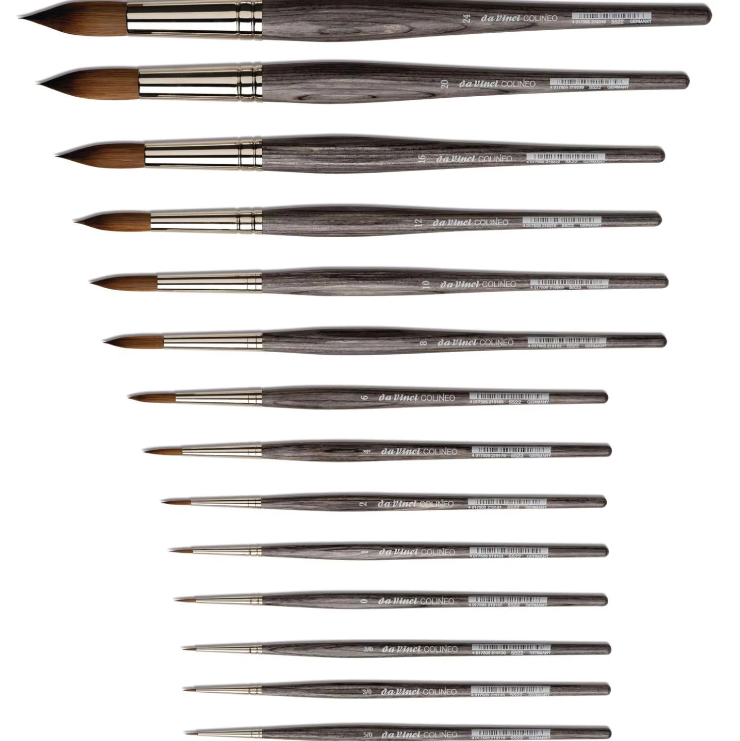 da Vinci COLINEO Aquarellpinsel, rund, Serie 5522