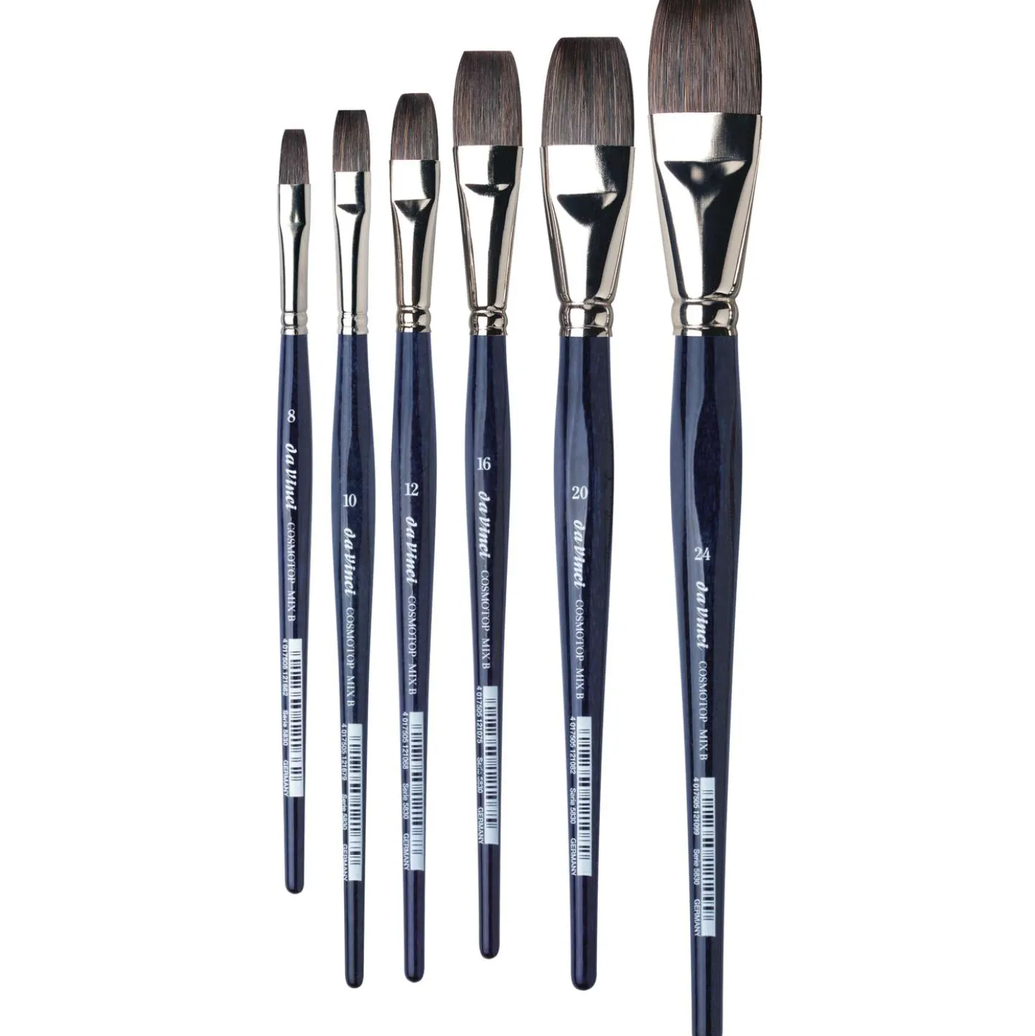 da Vinci COSMOTOP-MIX B flach, Serie 5830 Aquarellpinsel