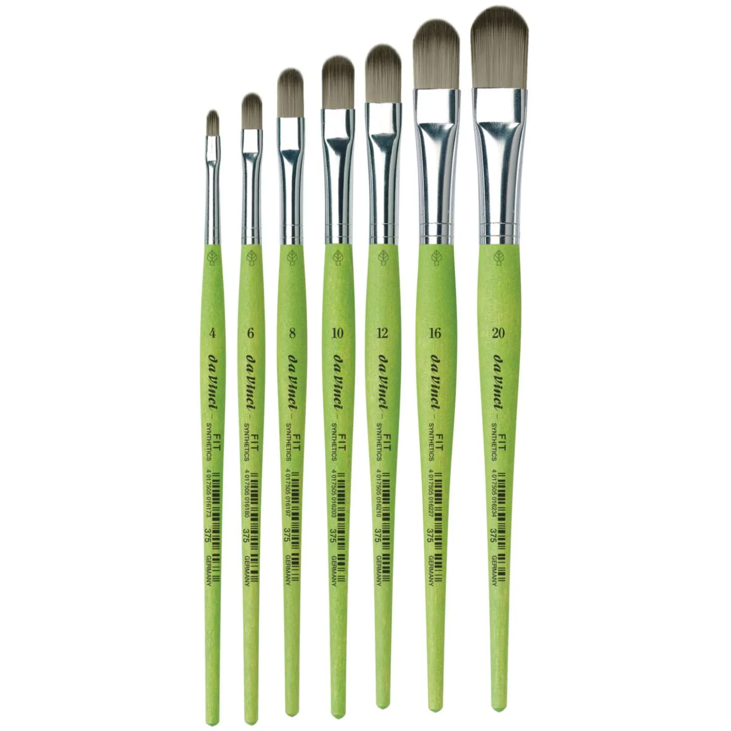 da Vinci FIT SYNTHETICS, Serie 375, Katzenzungenfaçon