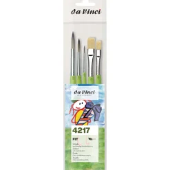 da Vinci FIT SYNTHETICS & SYNTHETICS BRISTLE Set, Serie 4217