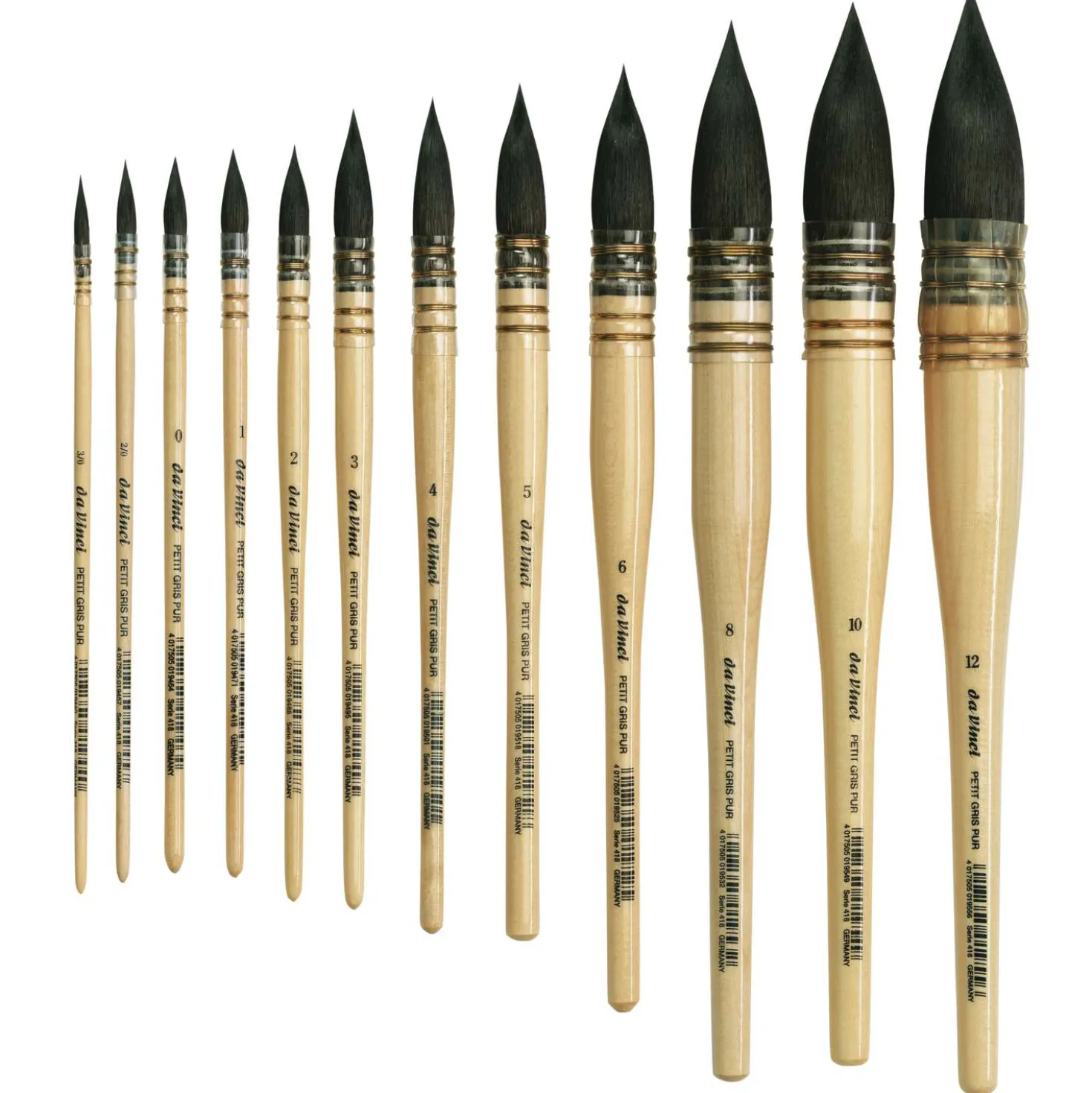 da Vinci Französischer Aquarellpinsel, Serie 418, Aufholzpinsel
