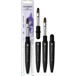 da Vinci GO CASANEO Reise-Aquarellpinsel, flach, Serie 8898