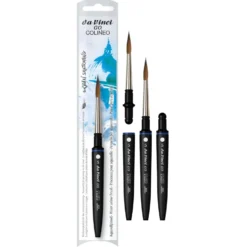 da Vinci GO COLINEO Reise-Aquarellpinsel, rund, extra spitz, Serie 8532