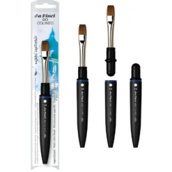 da Vinci GO COLINEO Reise-Aquarellpinsel, flach, Serie 8822