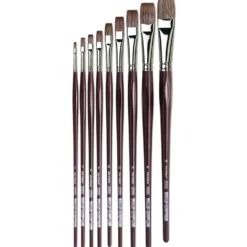 da Vinci GRIGIO SYNTHETICS Serie 7195, flach Öl- und Acrylpinsel