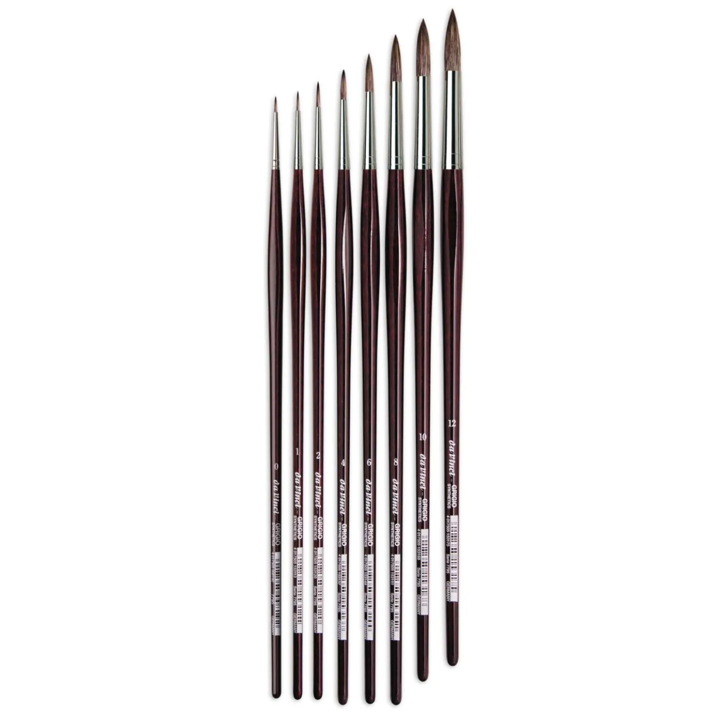 da Vinci GRIGIO SYNTHETICS, Serie 7795, rund Öl- und Acrylpinsel