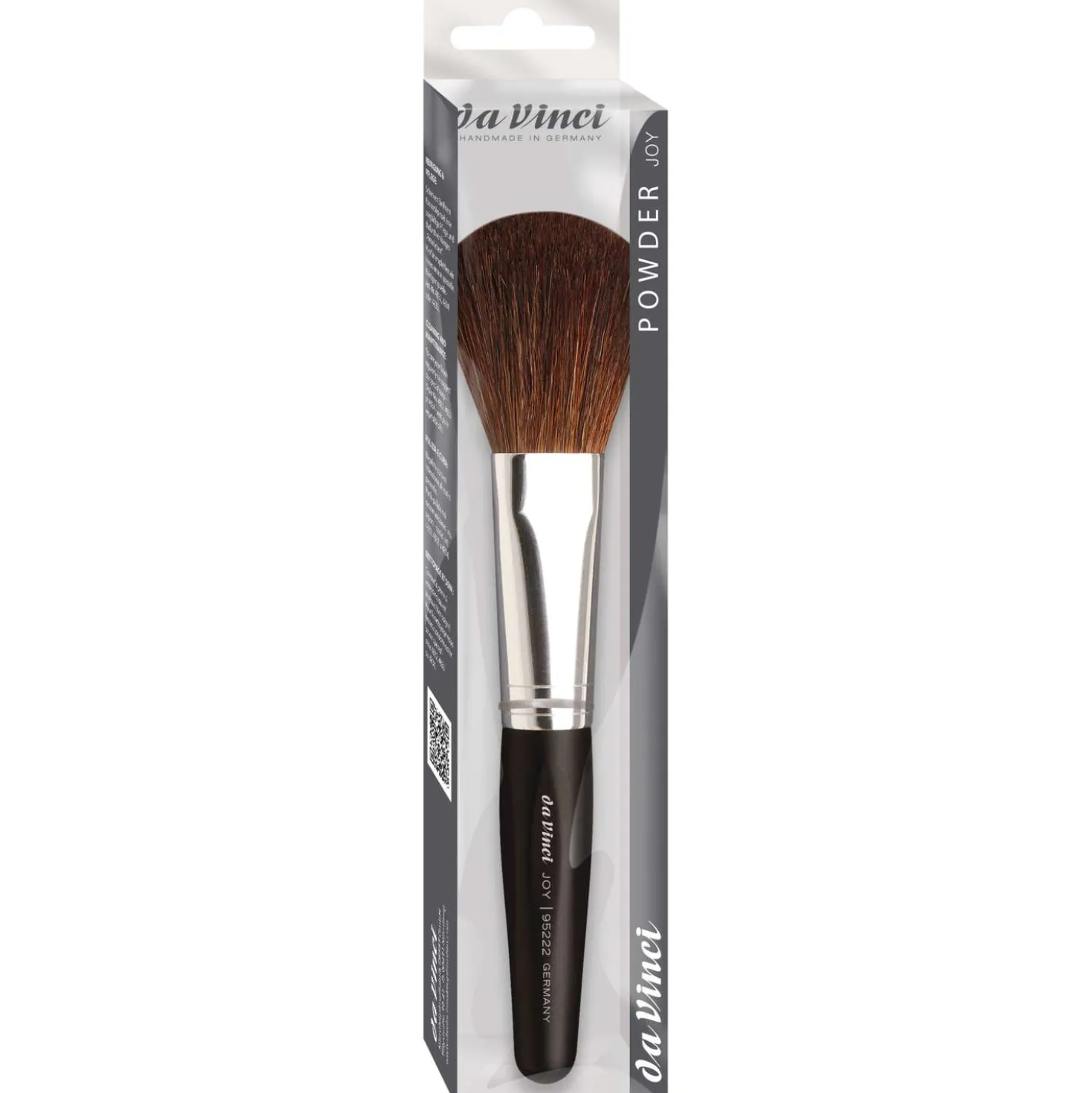 da Vinci JOY Puderpinsel oval, braune Ziegenhaare, Serie 95222