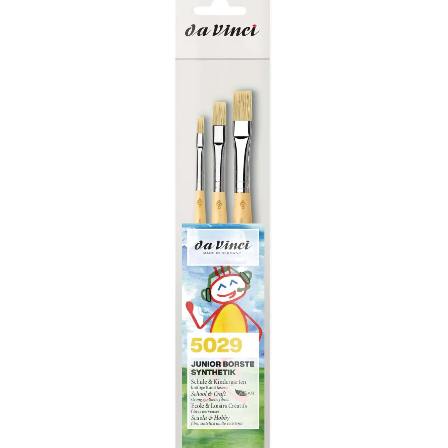 da Vinci JUNIOR BORSTE SYNTHETIK-Set, Serie 5029