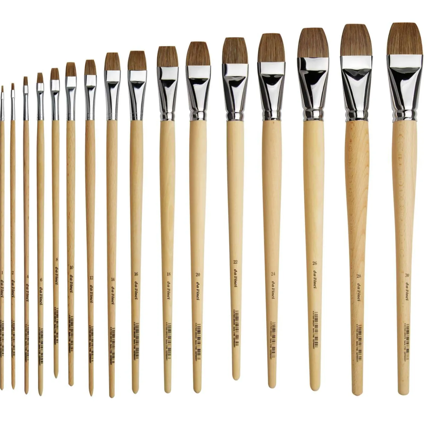 da Vinci Ölmalpinsel Serie 1768, Haar-Gussowpinsel