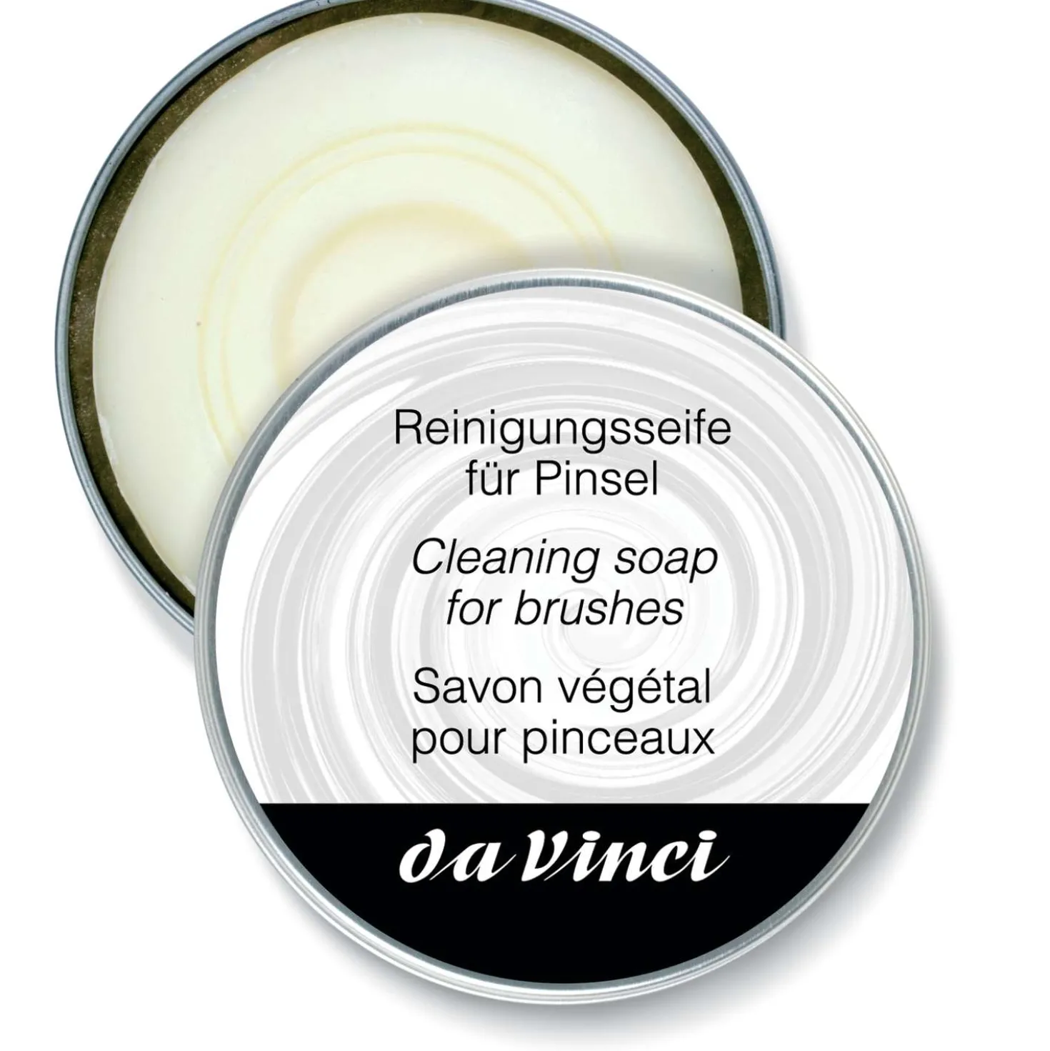 da Vinci Reinigungsseife in Metallrunddose, Serie 4433