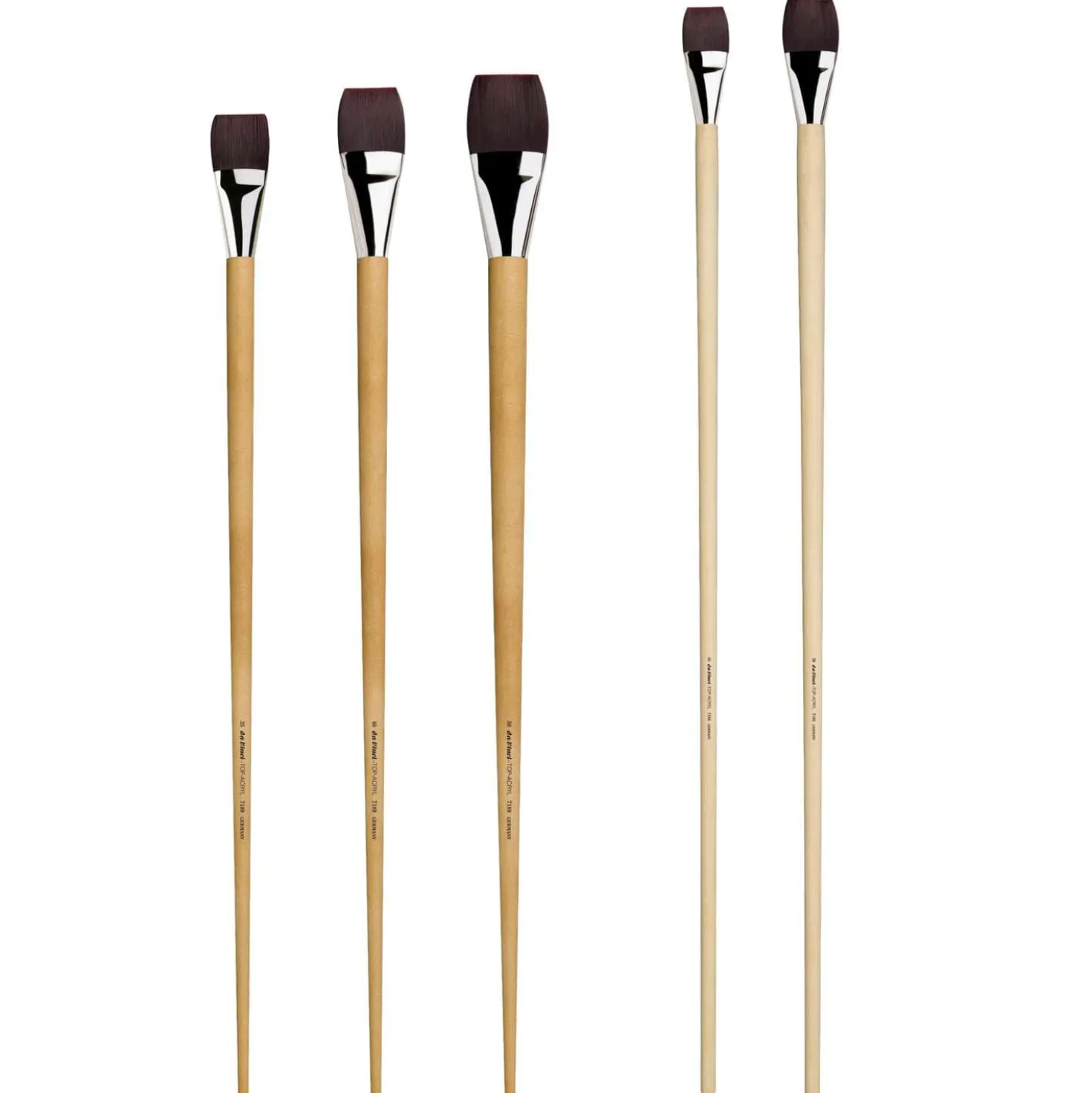 da Vinci TOP Acrylpinsel Serie 7188 und 7189, langer Stiel