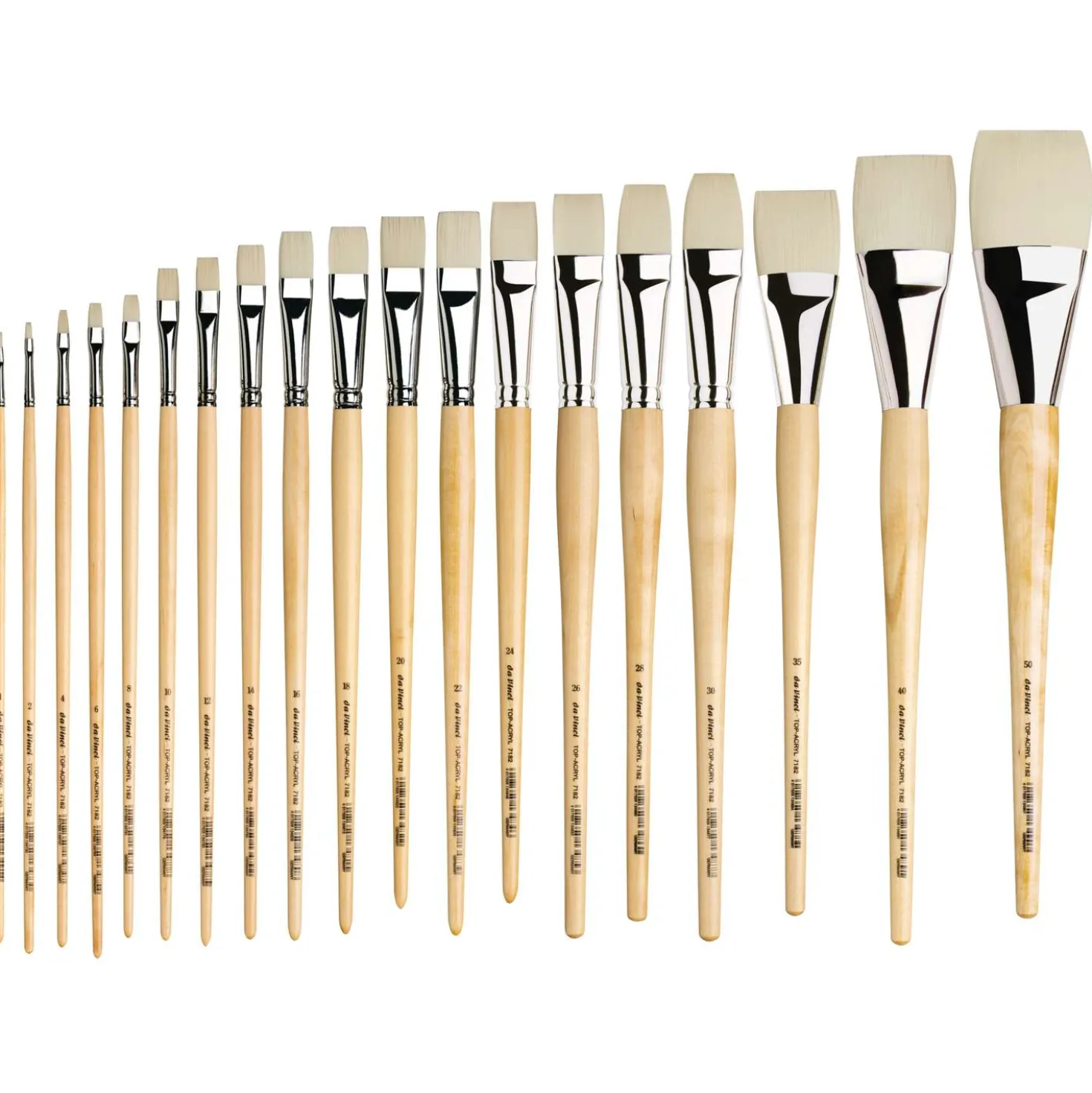 da Vinci TOP-ACRYL Serie 7182, langer Stiel