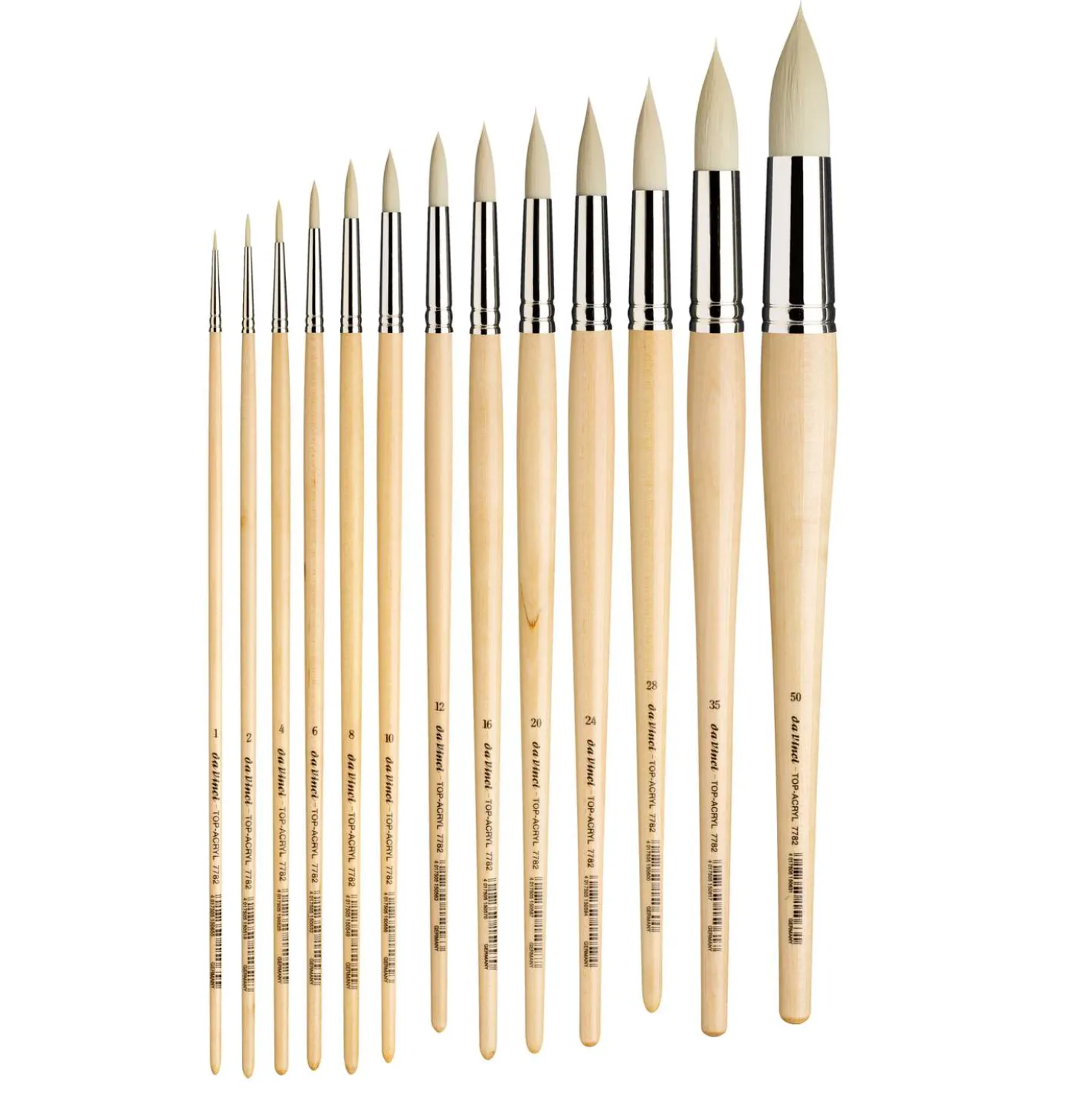 da Vinci TOP-ACRYL Serie 7782, langer Stiel
