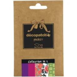DÉCOPATCH Pocket Papier, 5er Sortiment
