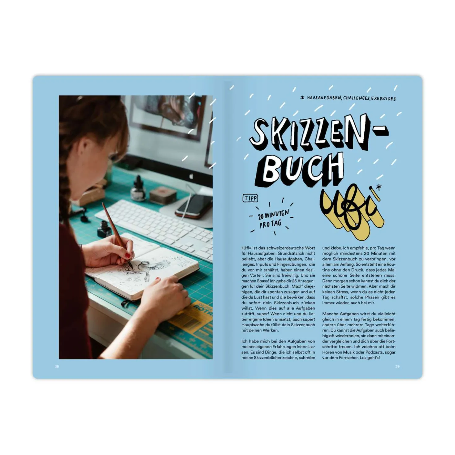 Dein Skizzenbuch-Buch