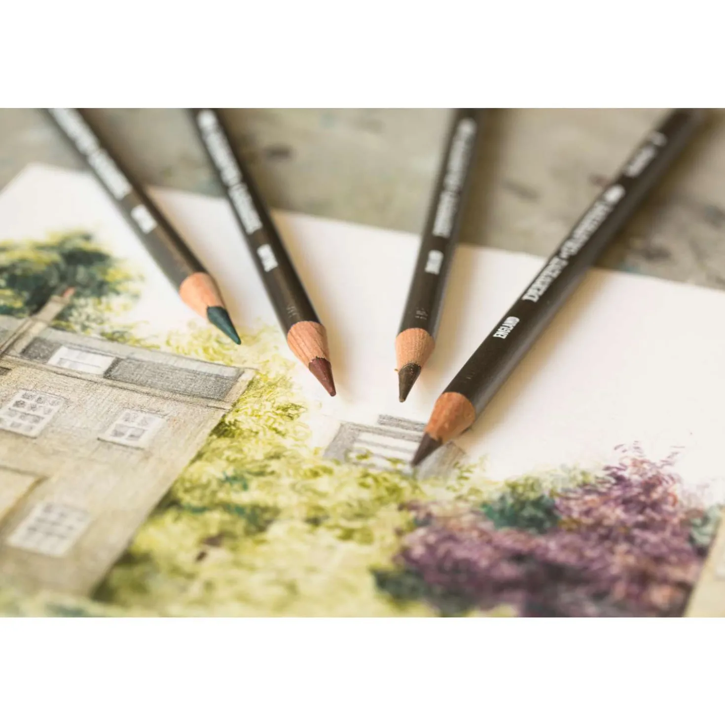 DERWENT GRAPHITINT farbiger, wasserlöslicher Graphitstift