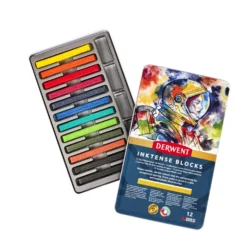 DERWENT Inktense Blocks Aquarellkreiden auf Tintenbasis Sets