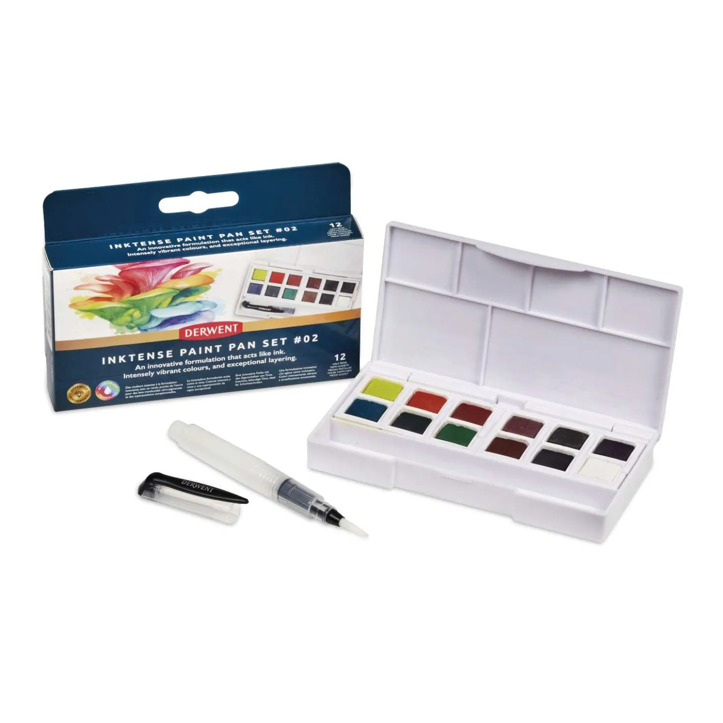 DERWENT INKTENSE Paint Pan Reise-Sets