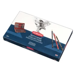 DERWENT Sketching Zeichenstifte im 72er Holzkasten