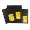 DERWENT Skizzenbuch mit schwarzem Papier
