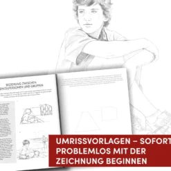 Die Kunst des Zeichnens Übungsbuch - Menschen. Mit neuem Trainingskonzept