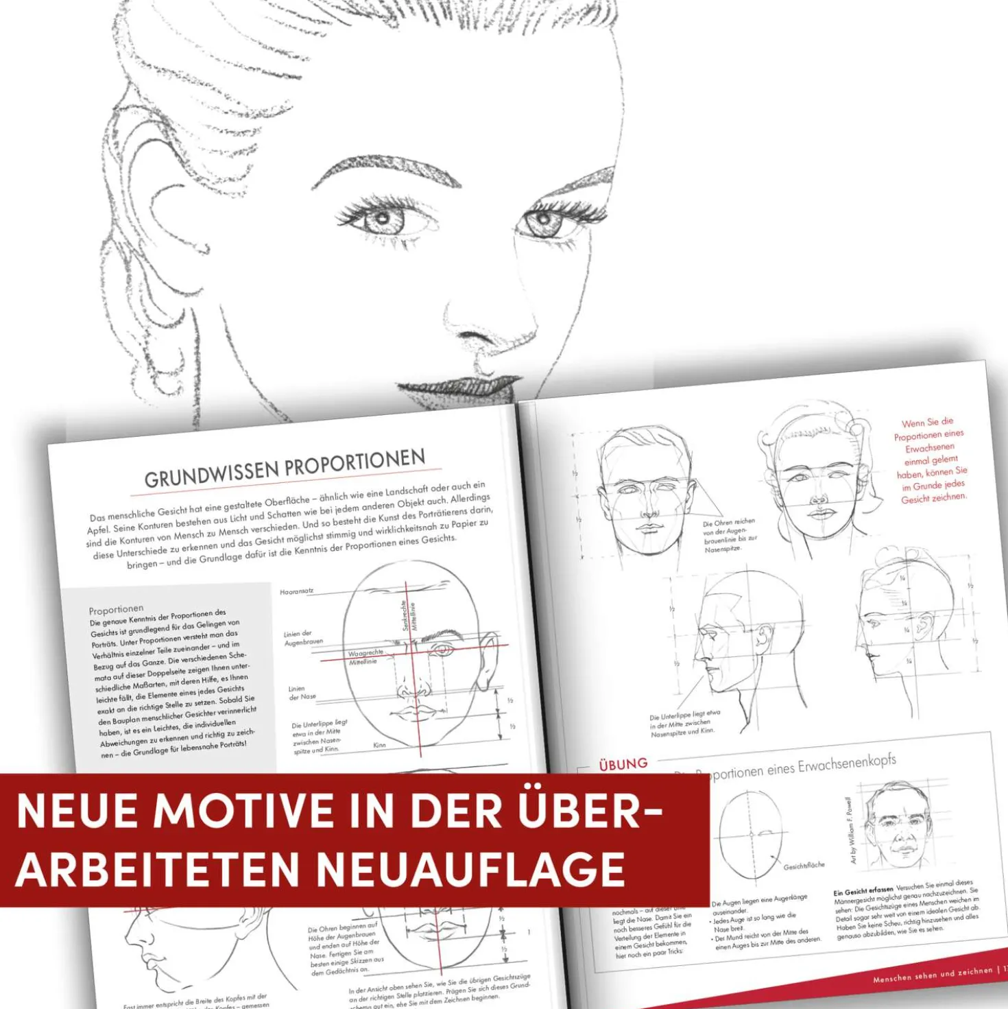 Die Kunst des Zeichnens Menschen. Die beste Zeichenschule