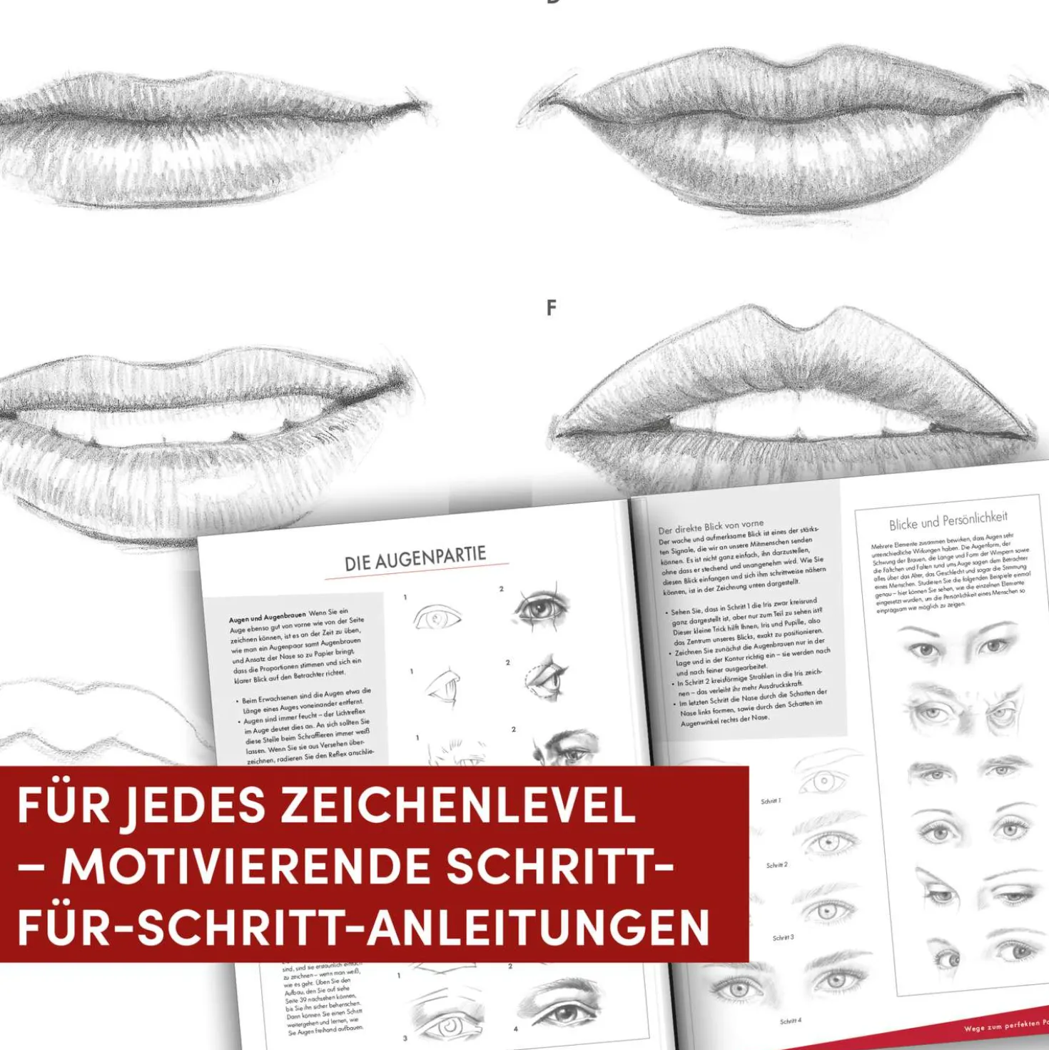 Die Kunst des Zeichnens Menschen. Die beste Zeichenschule