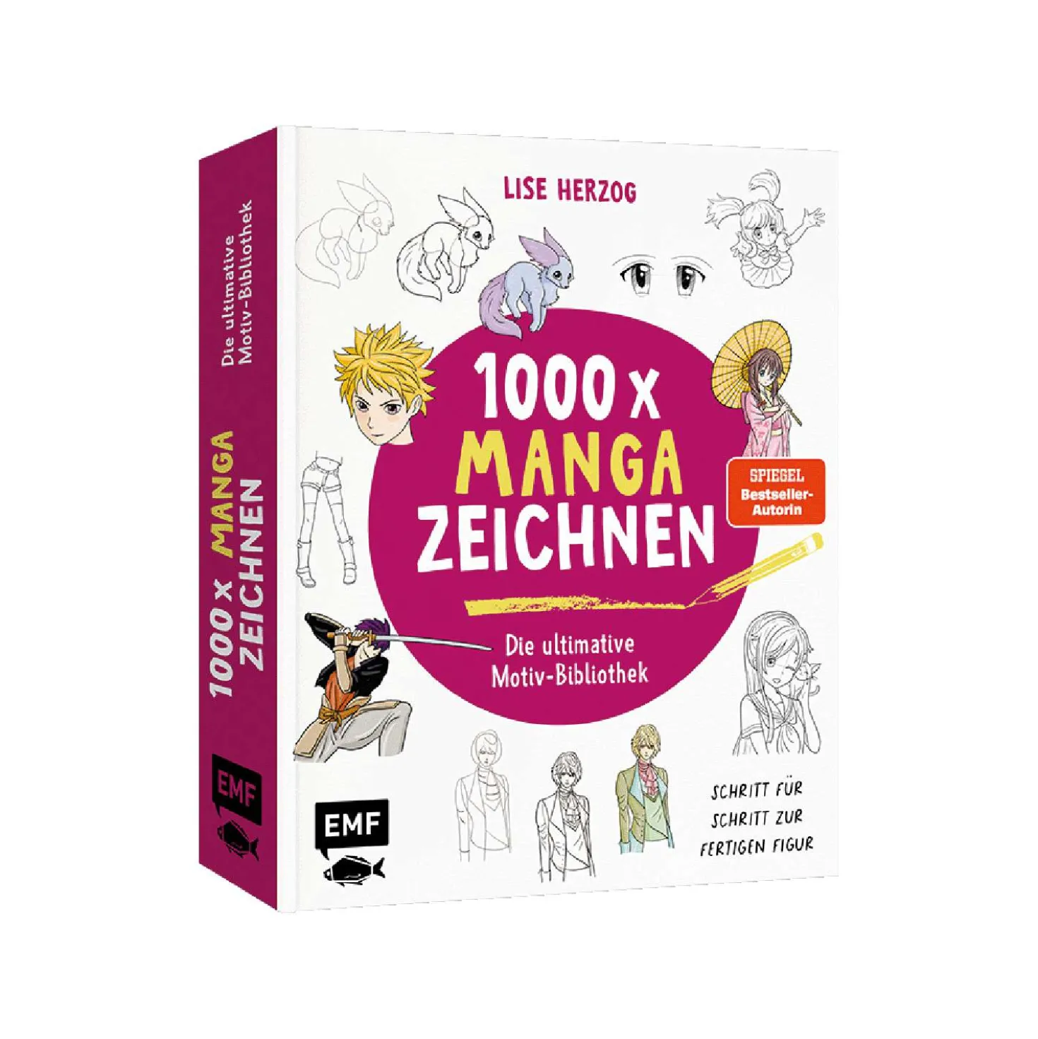 Die ultimative Motiv-Bibliothek – 1000 x Manga zeichnen