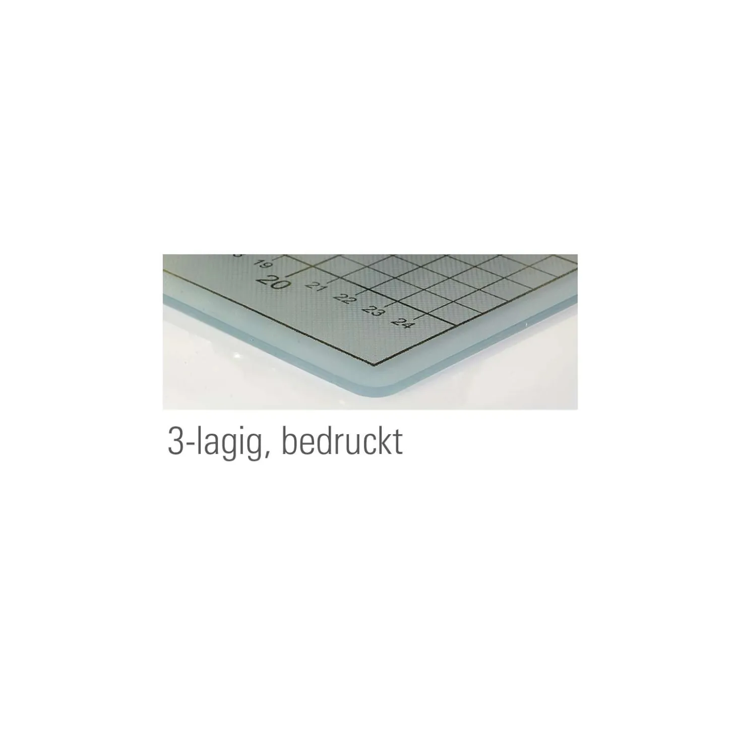 ECOBRA Profi Cutting Mat transparente Schneidematte