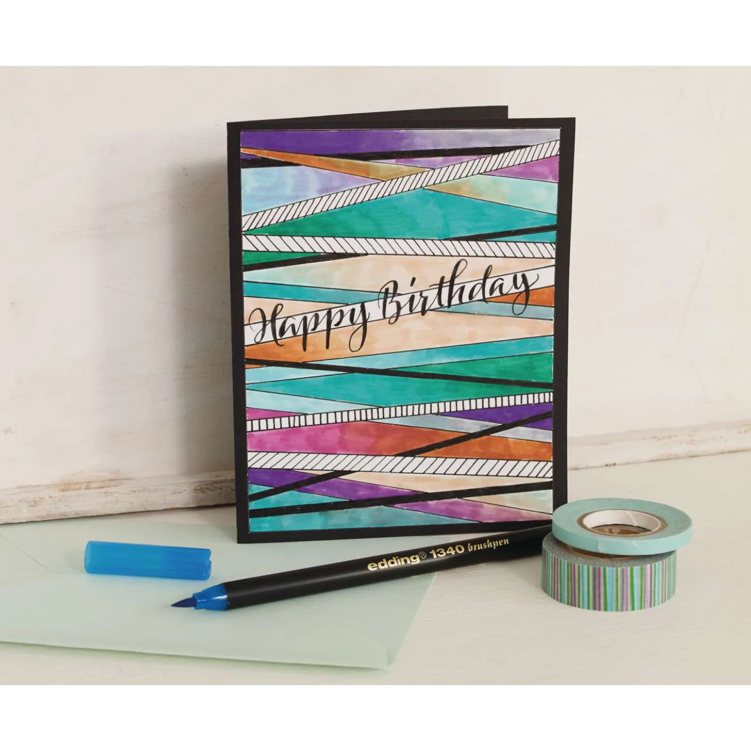 edding® 1340 Pinselstift Lettering Starter-Set